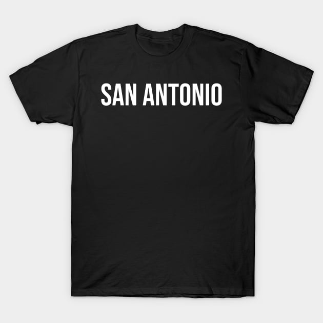 San Antonio T-Shirt by bestStickers